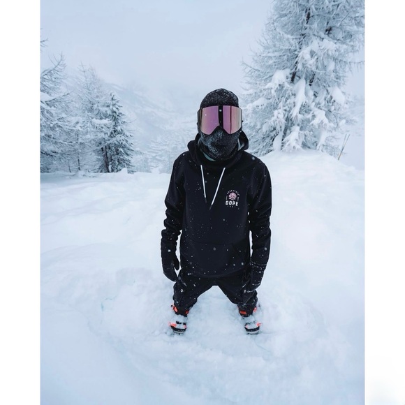 DOPE SNOW YETI JACKET - ROSE BLACK - Picture 13 of 15